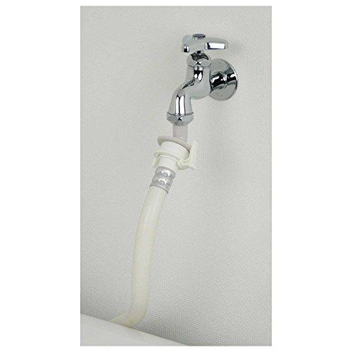 カクダイ 洗濯機用 取替簡単ニップル 呼13 万能ホーム水栓 対応 給水ホースをワンタッチ接続 樹脂製 ツバ付 7722 |  | 07