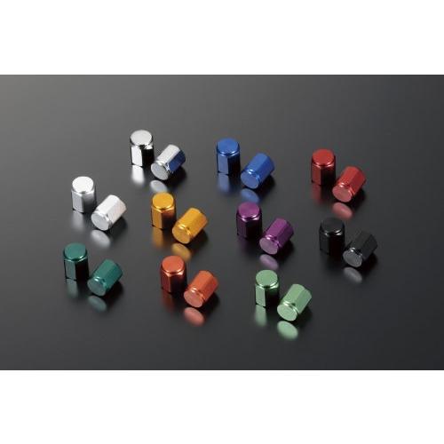 ポッシュPOSH バイク用品 アルミカラードエアーバルブキャップ ヘックスタイプ ディープオレンジ 000804-14 |  | 01