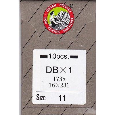 オルガンミシン針 No11 工業用 DB 1袋 10本入 | 