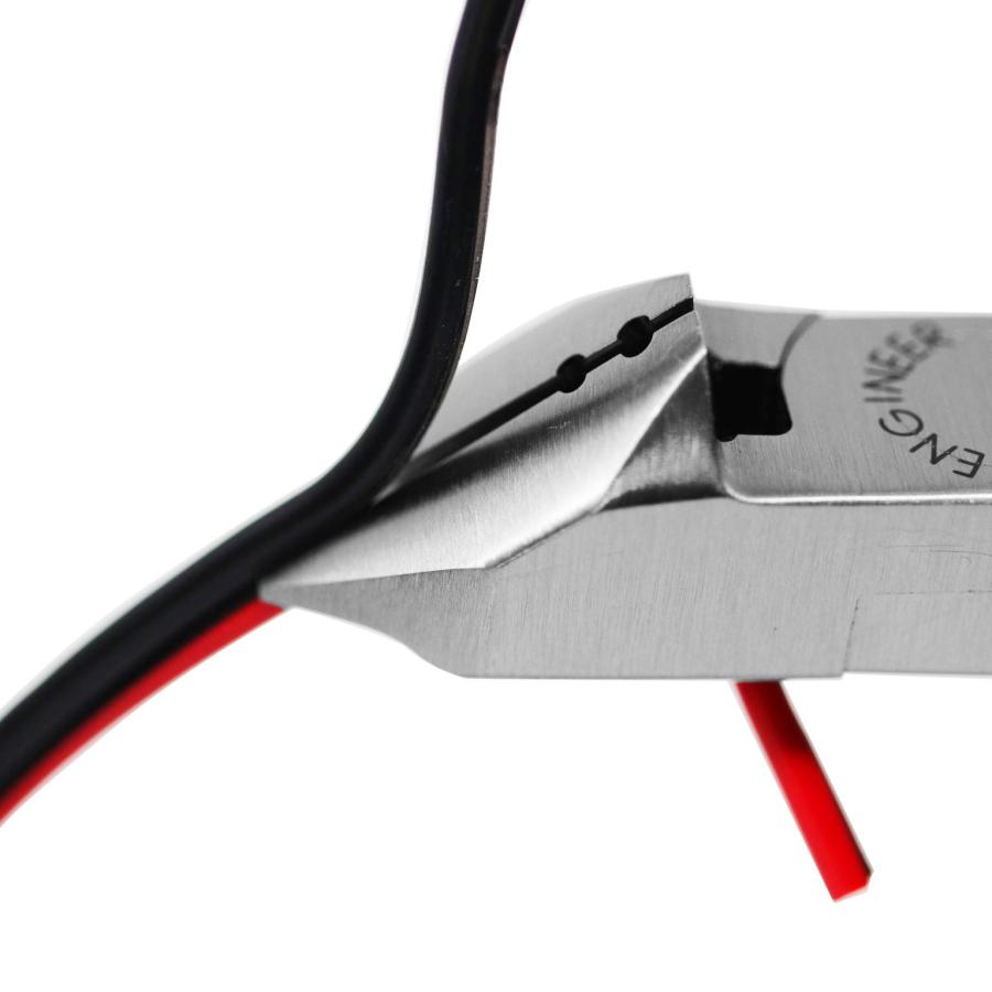 ENGINEER エンジニア 斜ニッパー 穴付 片刃 ラウンド 159mm NN-46 |  | 01