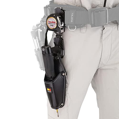 タジマ セフシステム セフ後付ホルダー メタル上下2連 腰周りの省スペース化 道具が取りやすく動きやすい可動式連結 SF-MHLDS2M 着脱楽 |  | 03