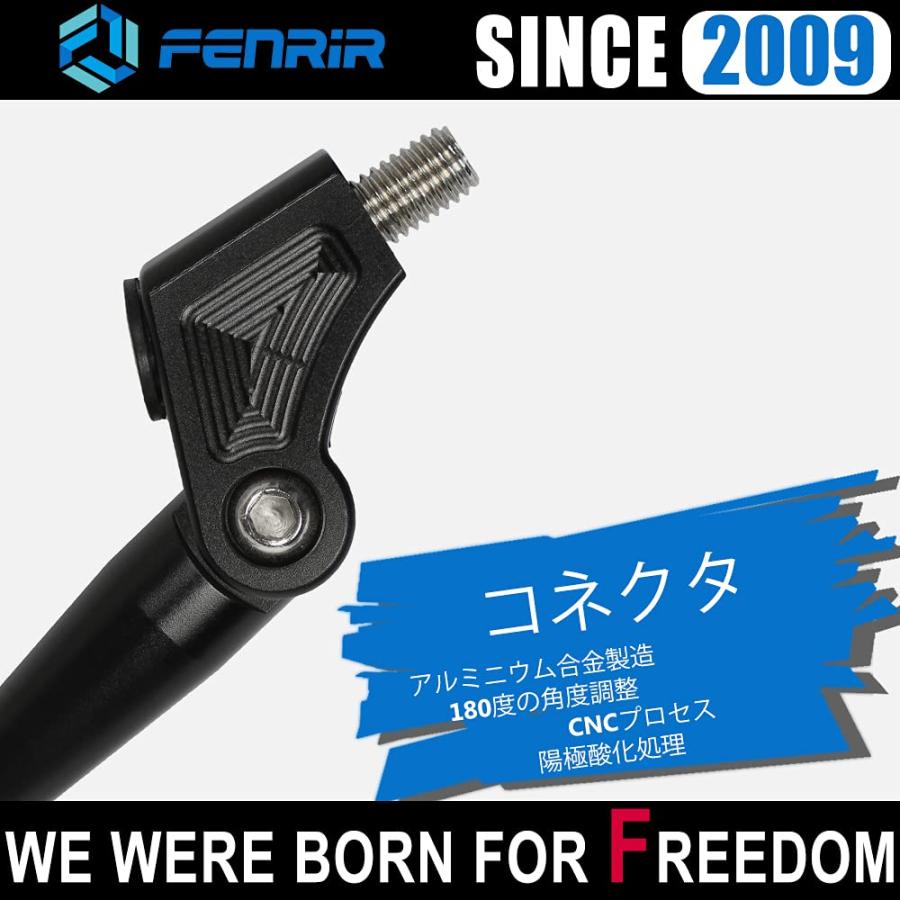 汎用　フィン　ミラー　黒　ロング/正ネジ10mmブラック アルフィン 外装 楽天市場】全フィン ミラー ロング 黒 : カスタムパーツ DJ