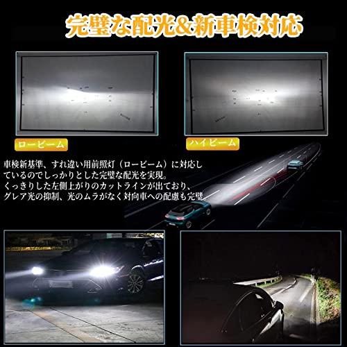 LTONXEN H4 LED ヘッドライト 車検対応 ファンレス 一体型 H4 HI/LO切替 LED バルブ 6000K ホワイト 車用 DC |  | 02