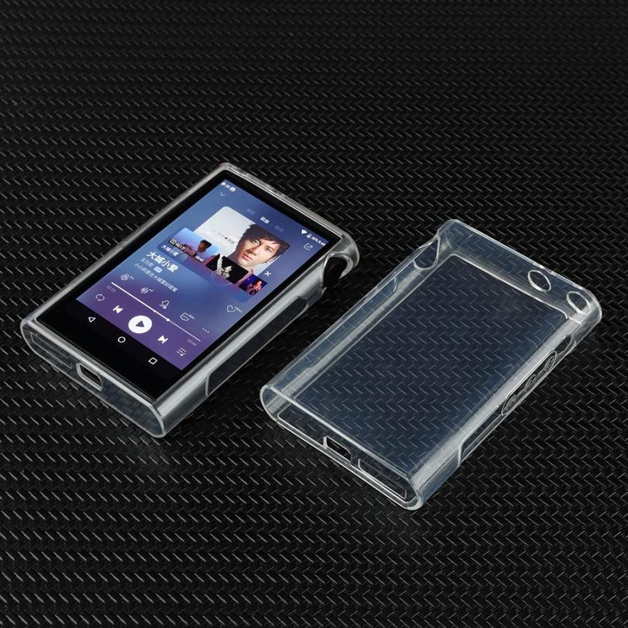 Shanling M3X クリアケース付き bestforyou に適用するSHANLING M3X のソフトTPU保護シェル