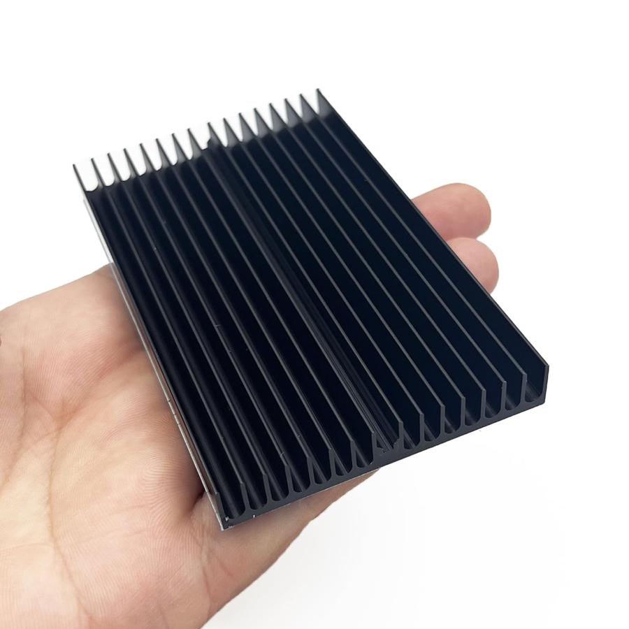 Awxlumv 2個 ヒートシンク 大型 高コスパ 100mm × 60mm × 10mm 冷却 フィン アルミニウム 熱伝導性両面テープ付き |  | 04