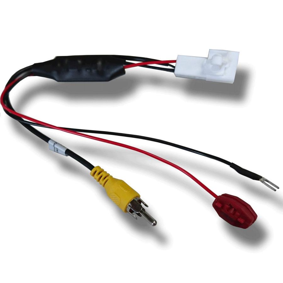 《Jn005》新登場 トヨタ 純正 バックカメラ から 社外ナビ に変換RCAタイプ イクリプス等に/バックカメラ 変換 アダプター/トヨタ純正 | 