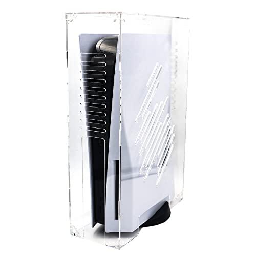 PS5用 カバー PS5 ダストカバー PS5用 ケース Blitzowl PS5本体用埃カバー PS5周辺機器 透明 アクリルケース プレイス | 