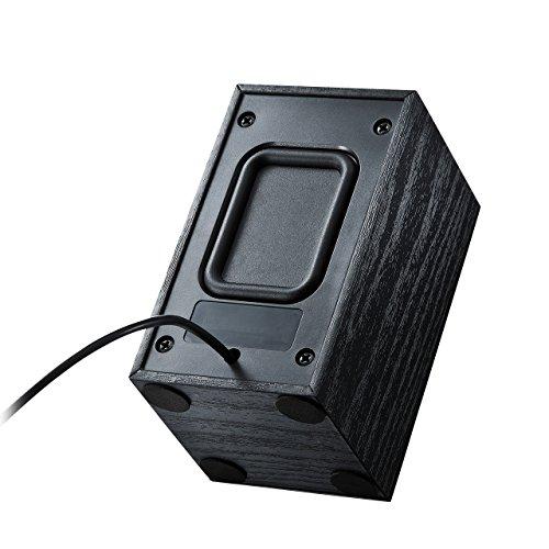 サンワサプライ USBスピーカー 木製キャビネット パッシブラジエーター搭載 ブラック MM-SPU7BK |  | 07