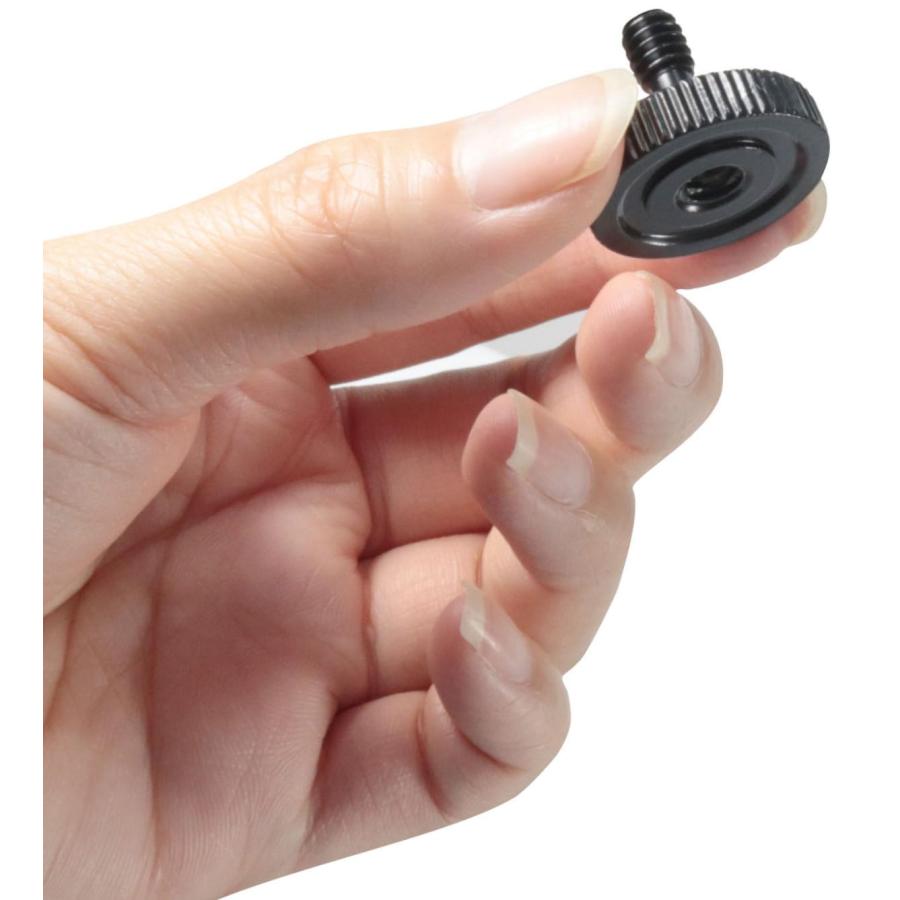 カメラネジ アダプター 連結ネジ アルミニウム合金 固定ネジ 1/4インチ 双L字 接続アダプター カメラスタンド 三脚 アーム プレート 雲台 |  | 04