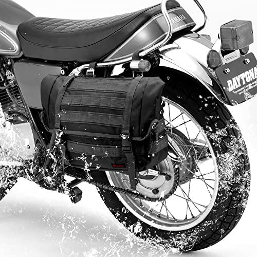 ヘンリービギンズHenly Begins デイトナ バイク用 サイドバッグ 10L 防水 サドルバッグWR DHS-20 ブラック 21774 | 