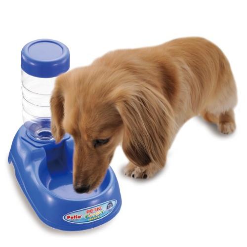 ペティオ Petio PETIOディッシュ 給水器付き ブルー ペット用 |  | 01