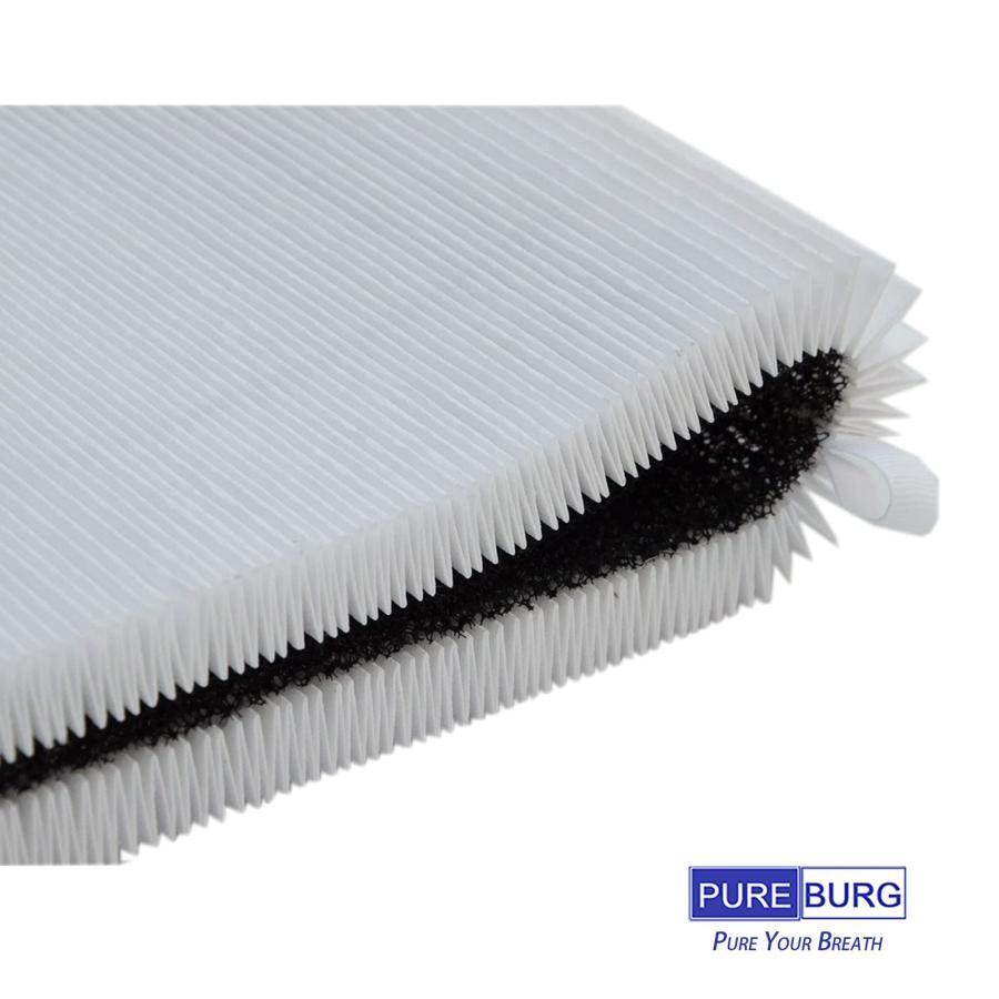 PUREBURG 交換用フィルターブルーエアBlueairとの互換性ありBlue Pure 411/411+ /3210 空気清浄機部品番号 1 |  | 02