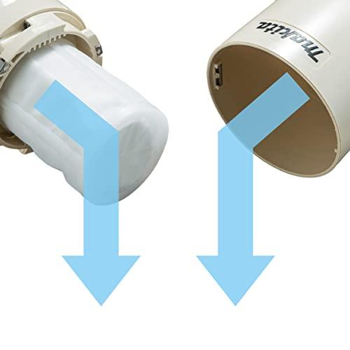 マキタ(Makita) 充電式クリーナ（アイボリー） 充電器付 CL116DWI マキタMakita 充電式クリーナ（アイボリー）バッテリ内蔵式 10.8