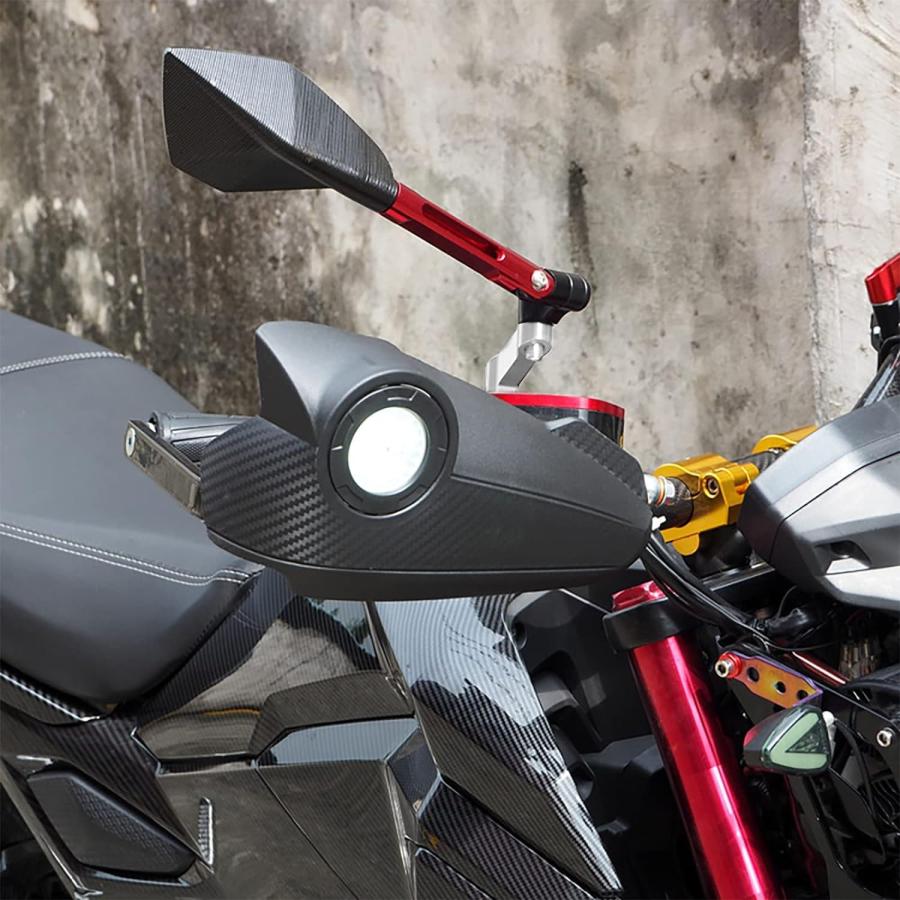 YFFSFDC ミラーホルダー オフセットホルダー 2個 セット ミラーライザー ミラーアダプターキット アルミ合金製 ミラー 拡張 安全性 取 |  | 05