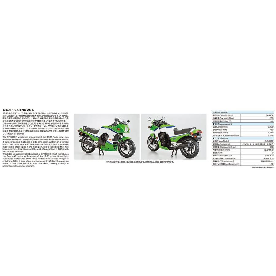 青島文化教材社 1/12 ザ・バイクシリーズ No.29 カワサキ ZX900A