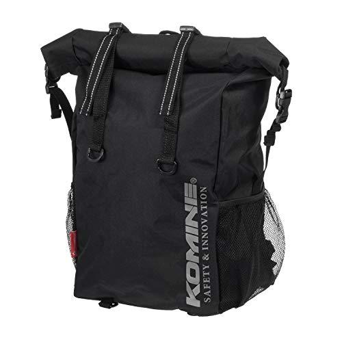 コミネKOMINE バイク用 ウォータープルーフライディングバッグ20 リフレクティブブラック 20L SA-208 629 防水 | 