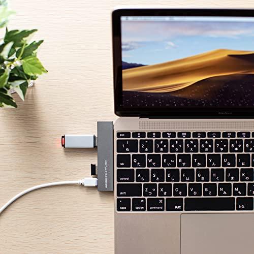 サンワサプライ USBハブ Type-C接続 コンボUSB Aポート×3・Type-Cポート×1 アルミスリムボディ USB-3TCH21SN |  | 06