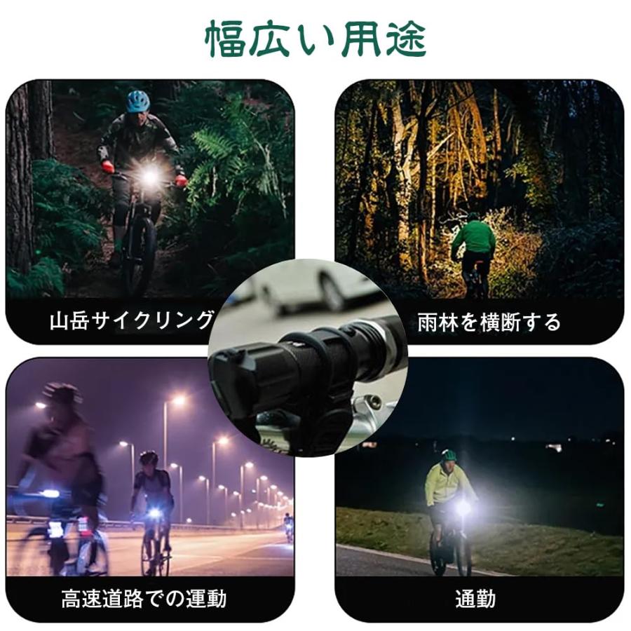 LOYELEY ヘッドライトブラケット ライトホルダー 自転車 バイクライトホルダー マウント ライトクリップ ライトマウント 円形懐中電灯専用 |  | 05