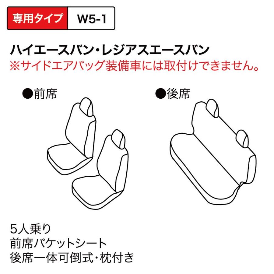 ボンフォームBONFORM シートカバー ソフトレザーDX W5-1ハイエース 専用2列車 ブラック 4450-25BK |  | 05