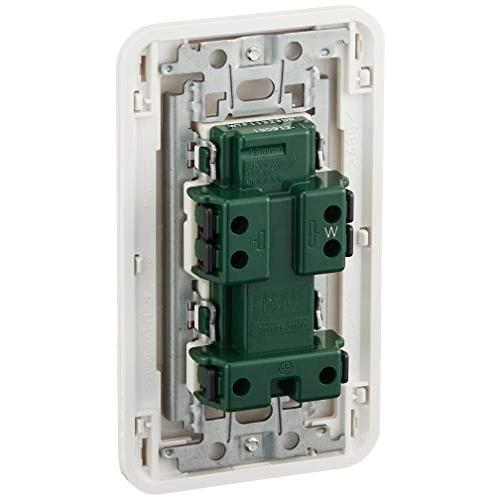 パナソニックPanasonic ワイド21埋込アースターミナル付ダブルコンセント WTP113238WP 純正パッケージ品 |  | 01