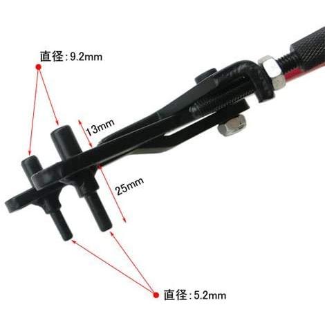 Kuroobaa プーリー脱着用ロック付きユニバーサルプーリーホルダーツール |  | 04
