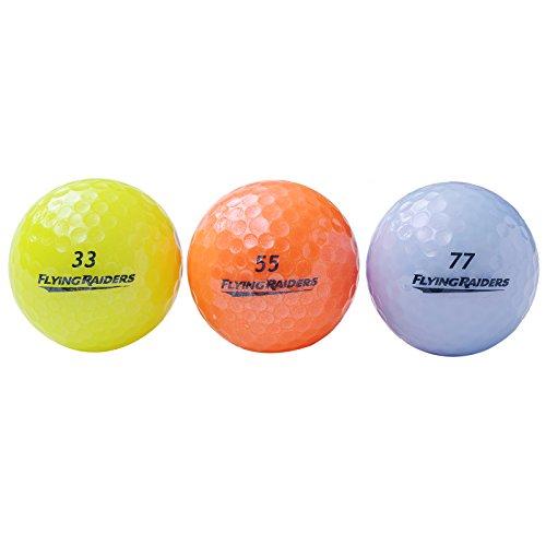 LEZAXレザックス ゴルフボール FLYING RAIDERS 非公認球 2ピース 6個入りパック 3色カラー FRBA-2117 |  | 01