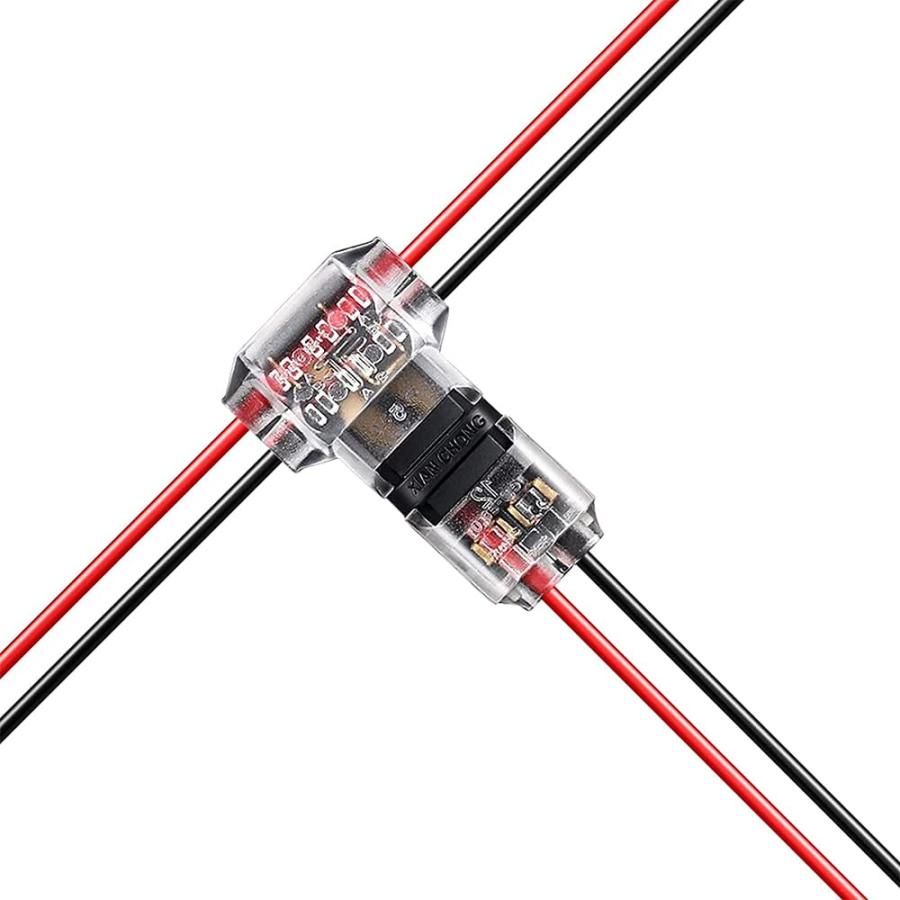 サムコス ダブルT型配線コネクター 配線分岐コネクター 簡単に速く配線取り付け 防水配線コネクター 車 オートバイく用 10個セット |  | 04