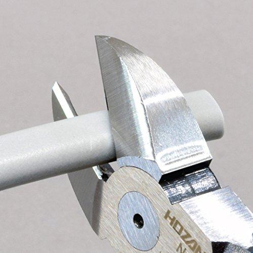 ホーザンHOZAN 電工用ニッパー 強力に切断できる丸タイコ型の摺動部 鉄線対応 全長163mm N-12 |  | 01