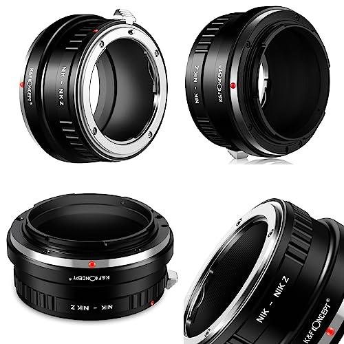 K&F Concept メーカー直営店 マウントアダプター Nikon対応 ニコン F