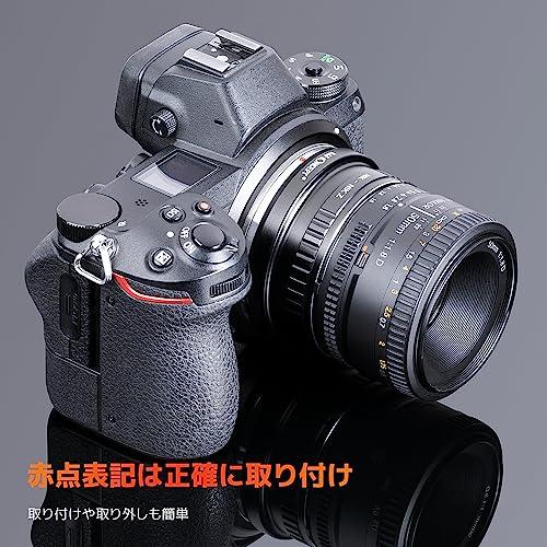 K&F Concept メーカー直営店 マウントアダプター Nikon対応 ニコン F