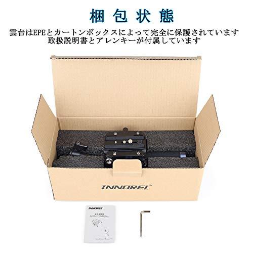 INNOREL F60 フルード ビデオ雲台 2WAY 三脚ヘッド ２段ハンドル 楽天市場】INNOREL フルード ビデオ雲台 2WAY フルード CNC