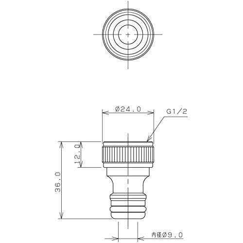 カクダイ メタルネジ口金 567-011 |  | 03