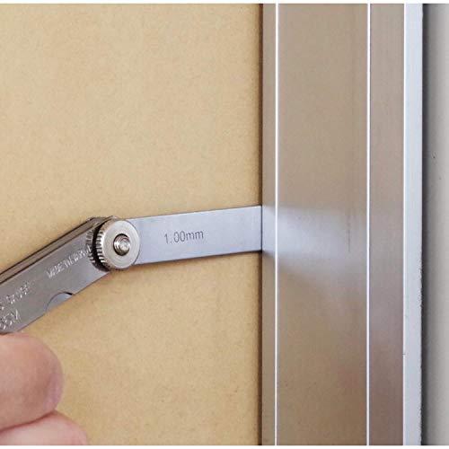 新潟精機 SK 日本製 シクネスゲージすきまゲージ 25枚組 75mm 65M 0.03-1.00mm |  | 01