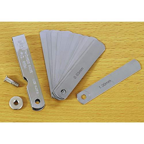 新潟精機 SK 日本製 シクネスゲージすきまゲージ 25枚組 75mm 65M 0.03-1.00mm |  | 06