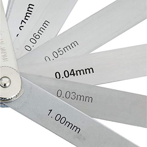 新潟精機 SK 日本製 シクネスゲージすきまゲージ 25枚組 75mm 65M 0.03-1.00mm |  | 08