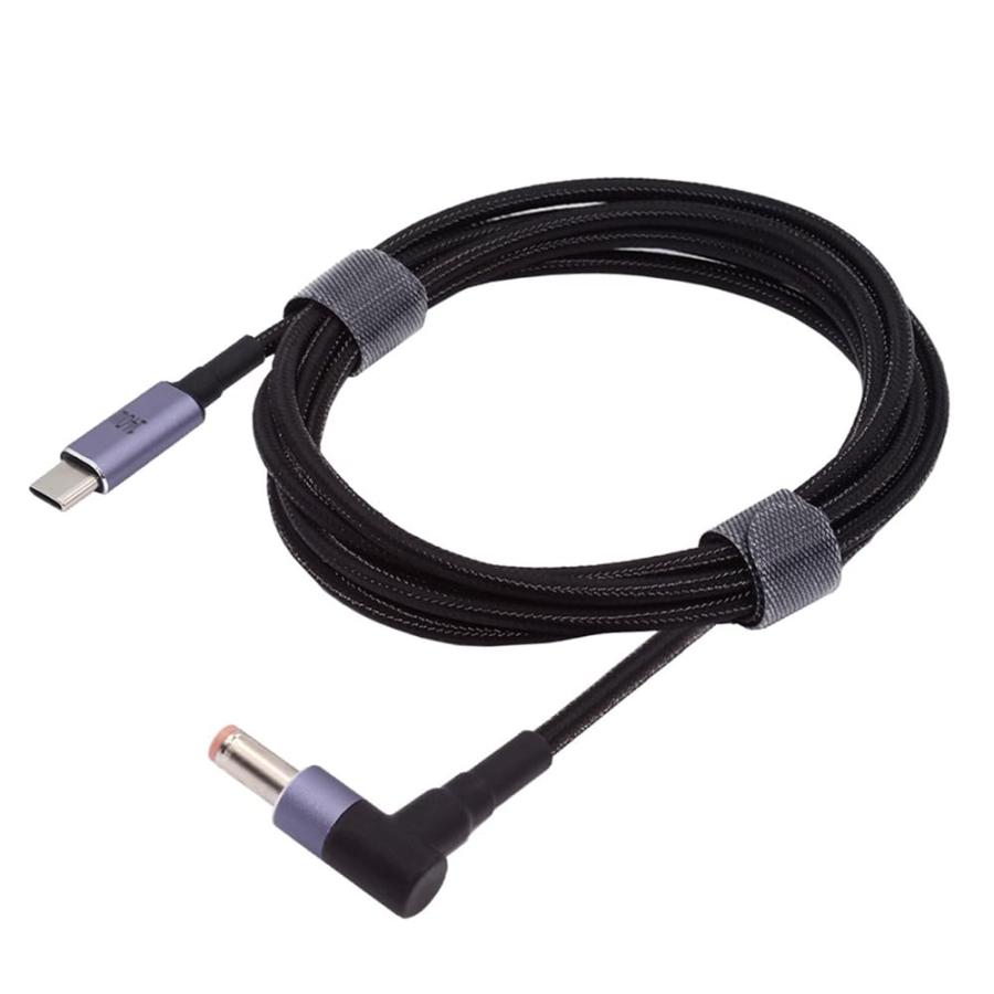 xiwai 1.8m/5.9フィート Type C PD充電コード USB-C オス入力 DC 5.5x2