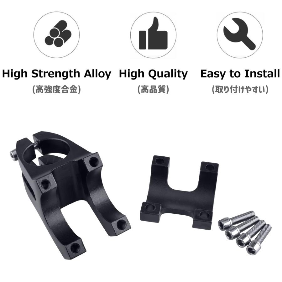 Azarxis 自転車 ステム 31.8 × 45mm ハンドルステム アルミ6061 アヘッドステム マウンテンバイク ロードバイク クロスバ |  | 02