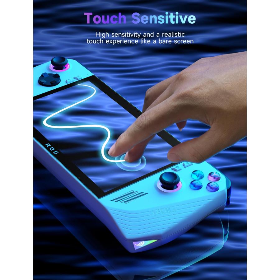 JSAUX ROG Ally スクリーンプロテクター 2枚パック アンチグレア 硬度9H 強化ガラススクリーンプロテクター ガイドフレーム付き |  | 06