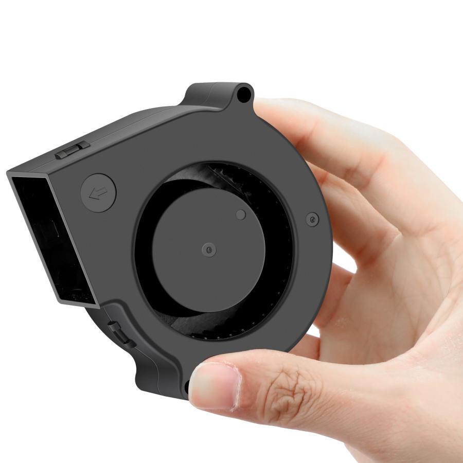 GDSTIME 75mm x 30mm DC 12V換気扇 冷却ファン 遠心ファン シロッコ