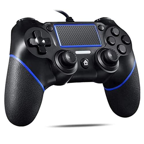 P4コントローラー 有線 プレステ4 ゲームパッド アップグレード版 USB接続 二重振動 人間工学 高耐久ボタン P3/PC/P4/対応 日本 | 