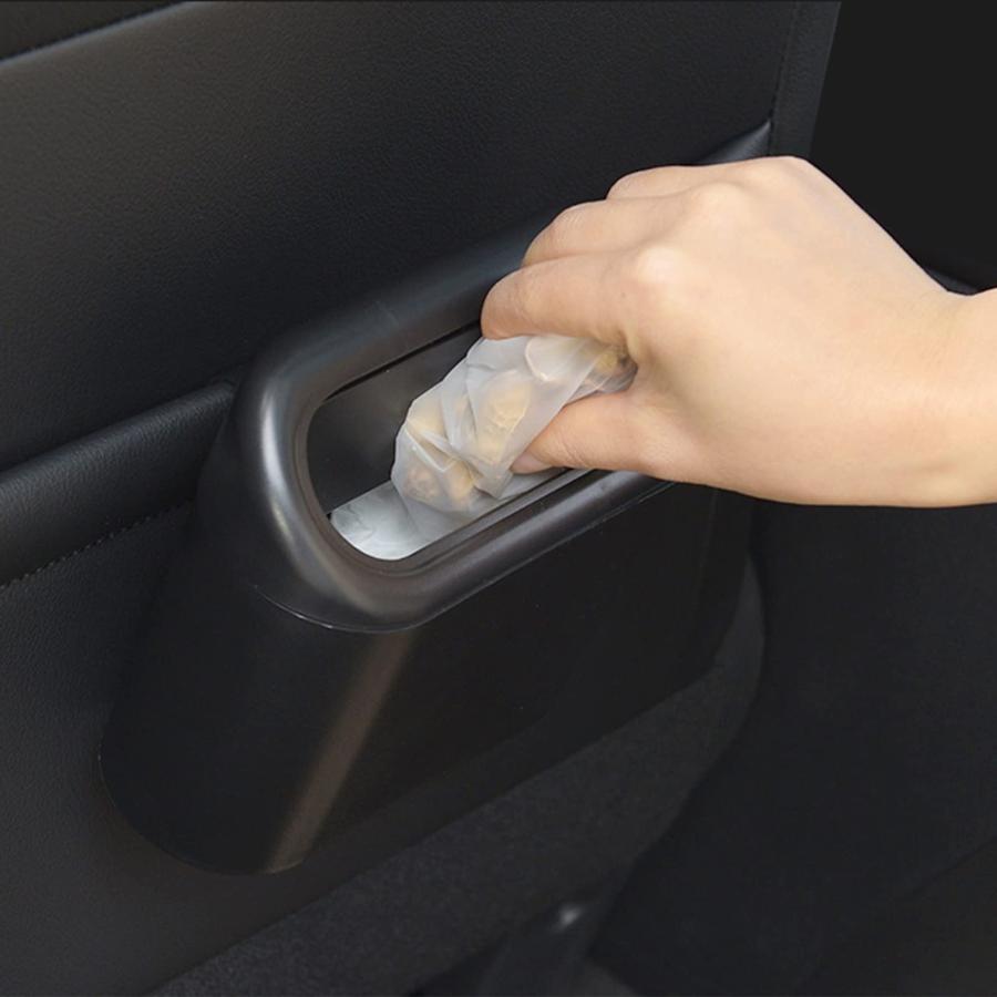 車用ゴミ箱 サイド ゴミ箱 ドアゴミ箱 掛け式収納ボックス 後部座席収納 省スペース 防水 倒れない 車用小物入れ 小物収納 多機能ゴミ袋 運転 |  | 07