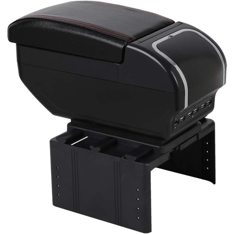 Chaoxinyizu アームレスト コンソールボックス 車用収納ボックス 汎用