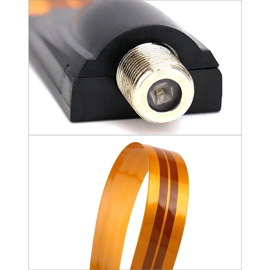 YFFSFDC フラット アンテナ ケーブル アンテナケーブル テレビ用ケーブル 同軸フラットケーブル すき間ケーブル 隙間ケーブル 同軸ケーブ |  | 03