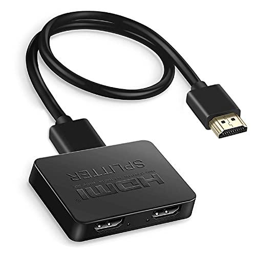 avedio links HDMI分配器 4Kx2K HDMIスプリッター 1入力2出力 3D、フルHD、 1080P、HDCP1.4対応 HD | 