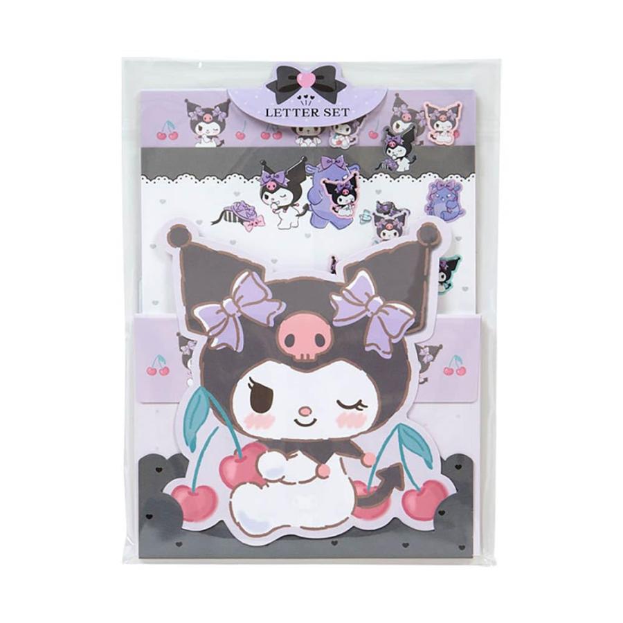 サンリオSANRIO キャラクター形レターセットクロミ パッケージ:約幅16×奥行0.8×高さ22cm 493937 | 