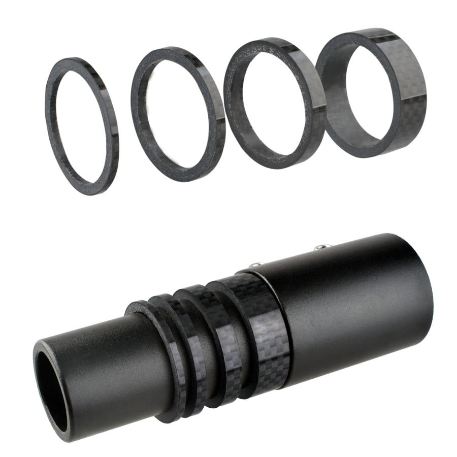 Azarxis ヘッドセットスペーサー 28.6mm ステムスペーサー 自転車