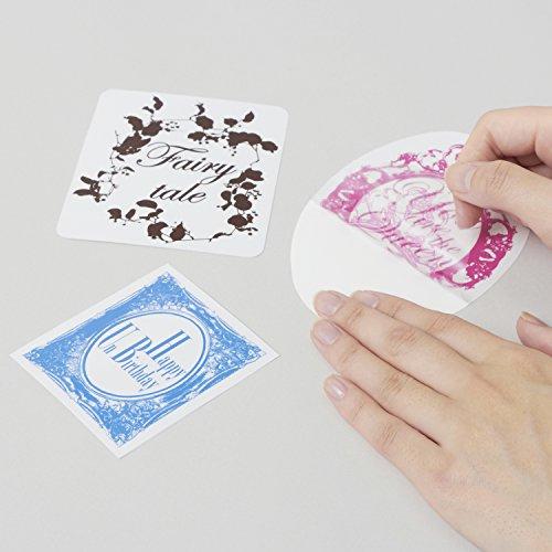 エーワン ラベルシール 光沢フィルム 透明 A4 ノーカット 10シート 28791 |  | 06