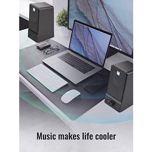 USBスピーカー 16W出力 パソコン/モニター用(S203) PCスピーカー Amazon.co.jp: OROW PCスピーカー 16W出力 USBスピーカー ラップ