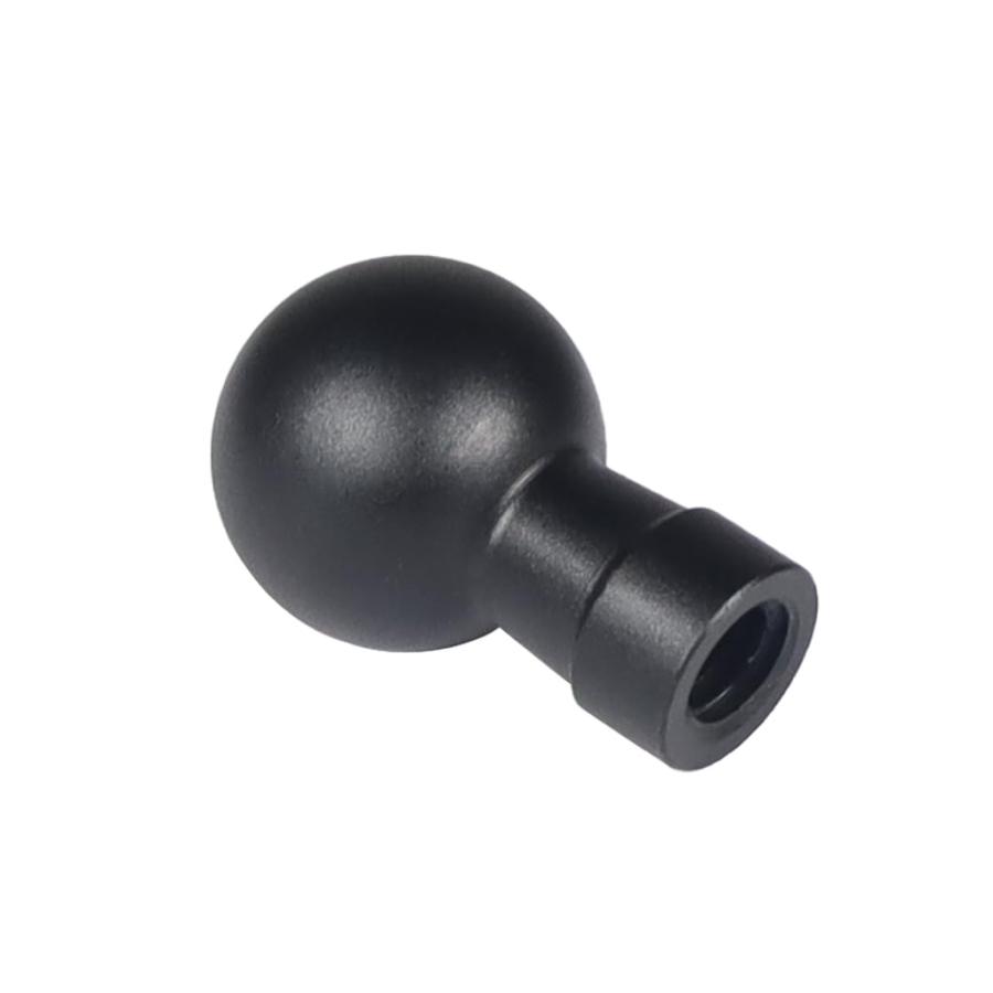 NovelGoal アルミニウム 17mm ボールヘッドマウント 1/4インチ スクリュー オス/メス アダプター アクションカメラ 携帯電話ス | 