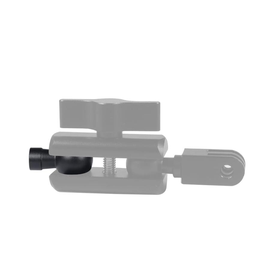 NovelGoal アルミニウム 17mm ボールヘッドマウント 1/4インチ スクリュー オス/メス アダプター アクションカメラ 携帯電話ス |  | 01